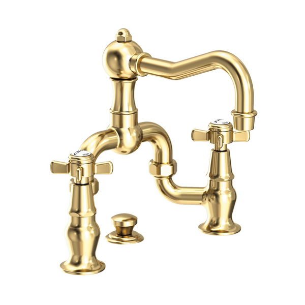 Newport Brass Chesterfield: Lavatory Bridge Faucet