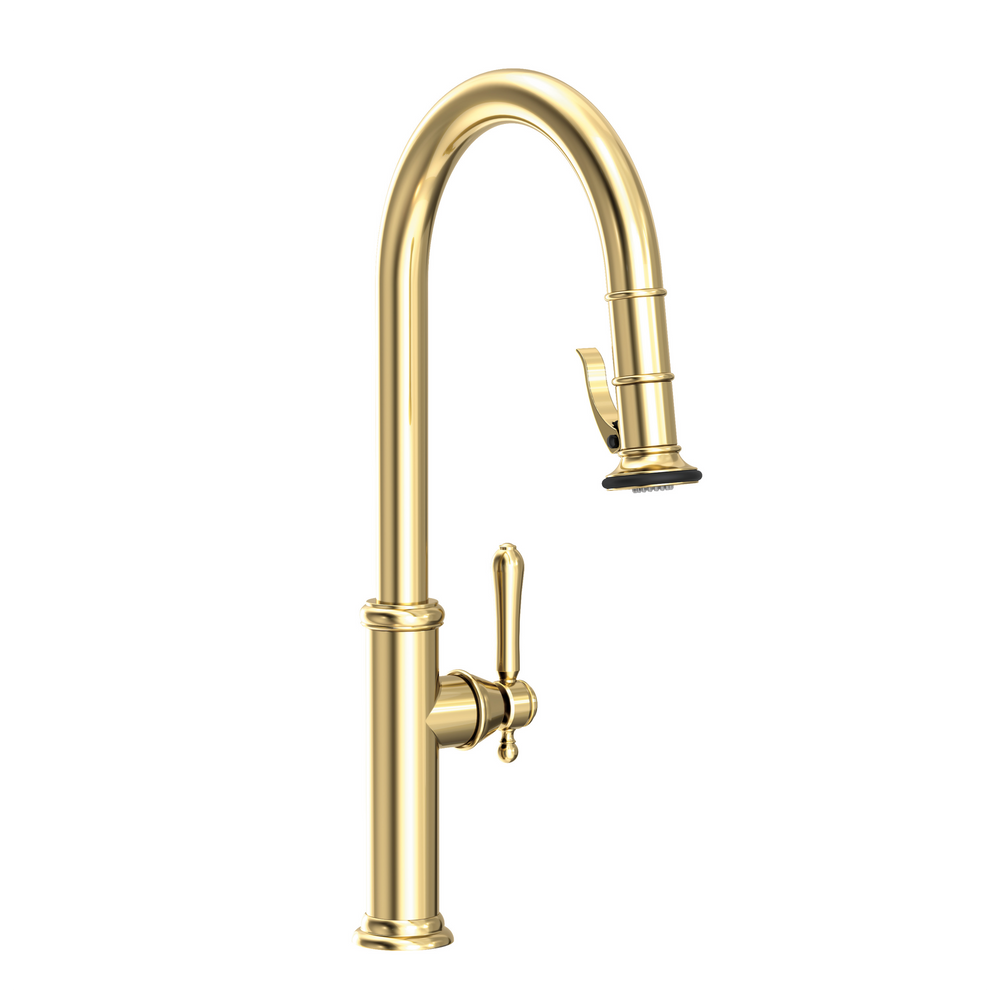 Newport Brass Chesterfield: Pull-Down Kitchen Faucet - Trigger Spray