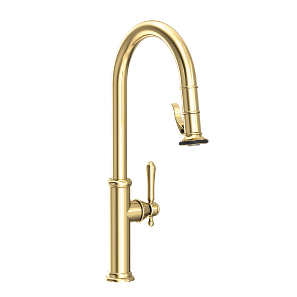 Newport Brass Chesterfield: Pull-Down Kitchen Faucet - Trigger Spray