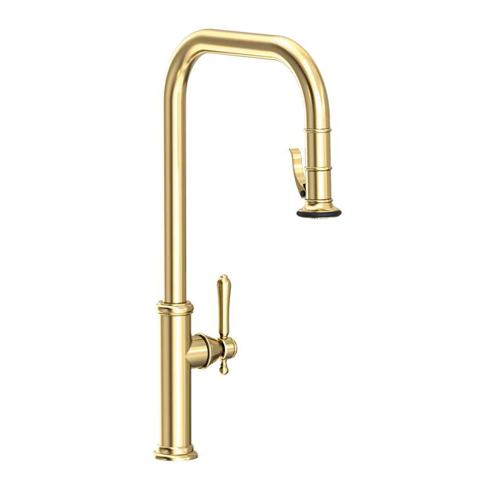 Newport Brass Chesterfield: Pull-Down Kitchen Faucet - Trigger Spray