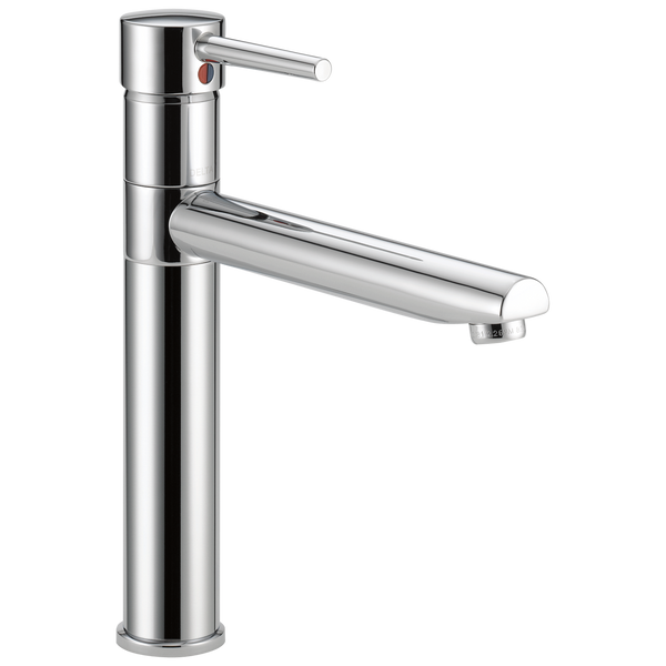 Delta Trinsic: Single Handle Kitchen Faucet - / Curve w/o Tab - D6 / Standard