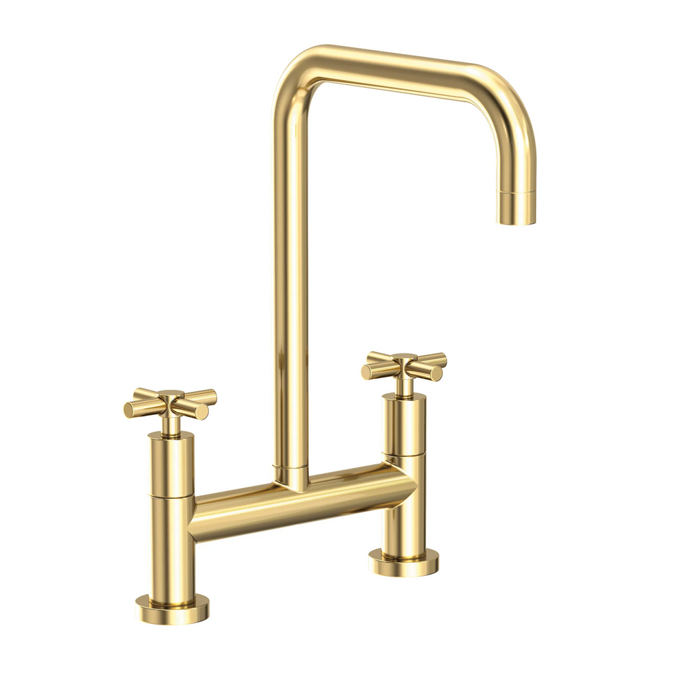 Newport Brass East Linear: Kitchen Bridge Faucet