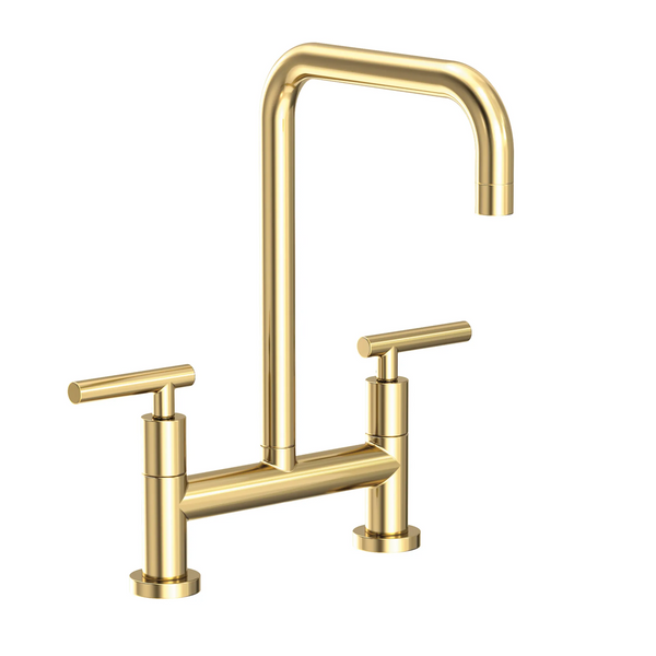 Newport Brass East Linear: Kitchen Bridge Faucet