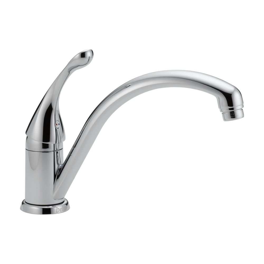 Delta Collins: Single Handle Kitchen Faucet - / Curve w/o Tab - D6 / Standard