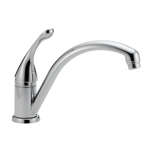 Delta Collins: Single Handle Kitchen Faucet - / Curve w/o Tab - D6 / Standard