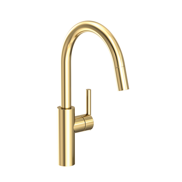 Newport Brass East Linear: Pull-Down Kitchen Faucet