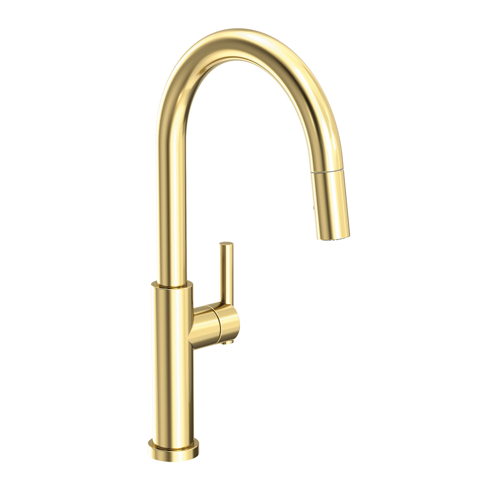 Newport Brass East Linear: Pull-Down Kitchen Faucet