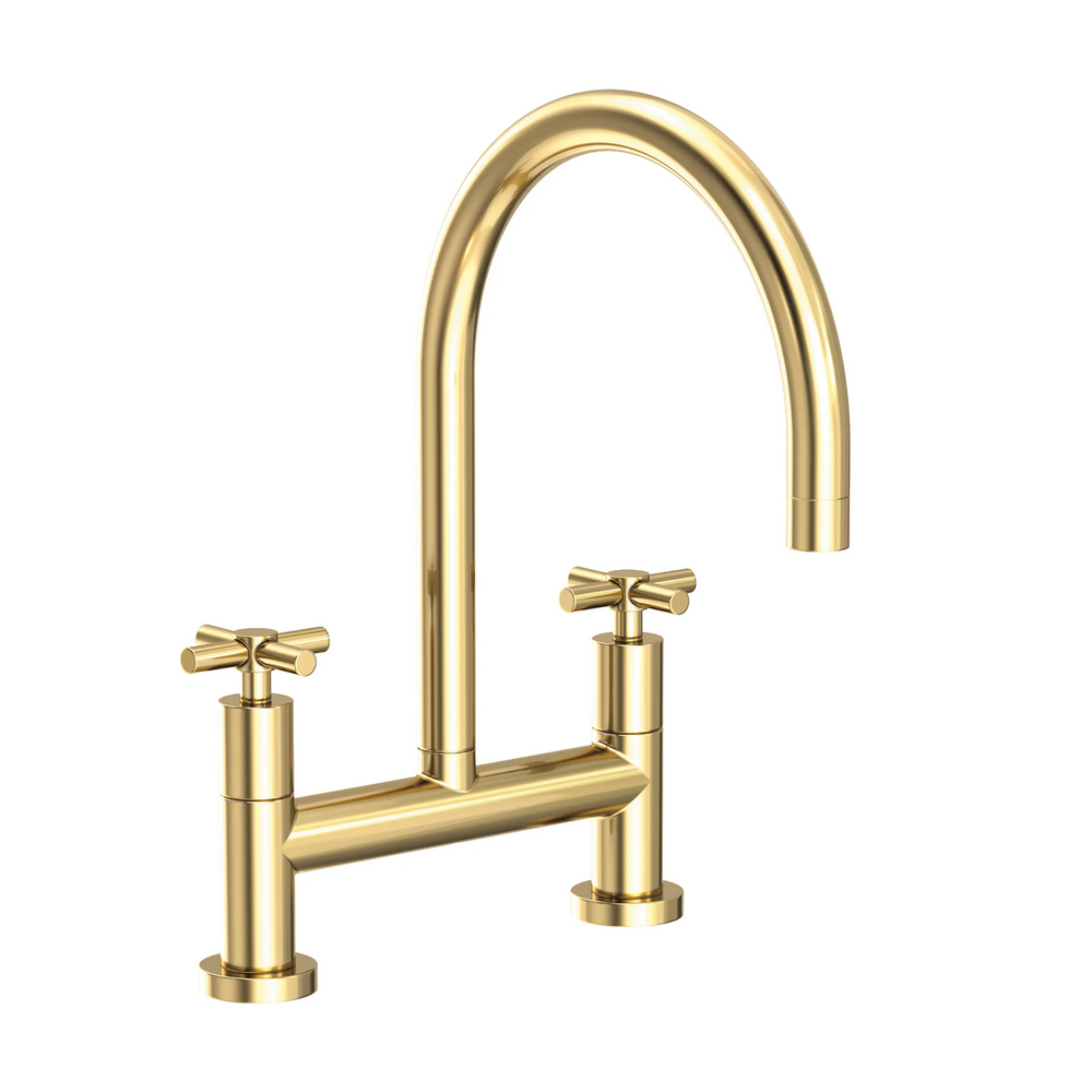 Newport Brass East Linear: Kitchen Bridge Faucet