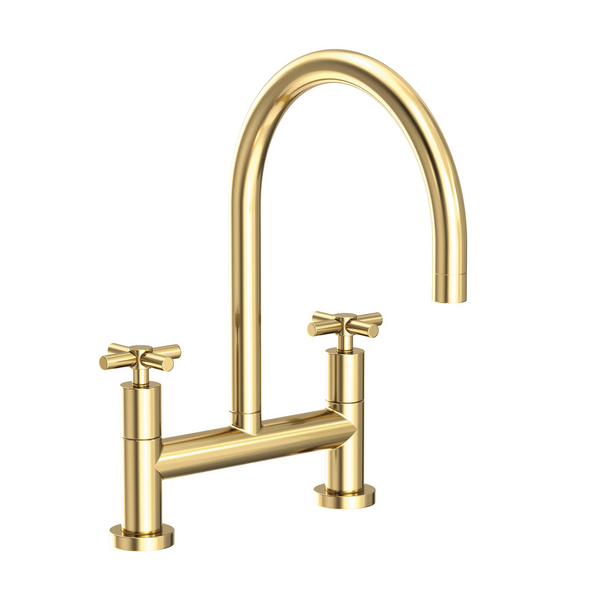 Newport Brass East Linear: Kitchen Bridge Faucet