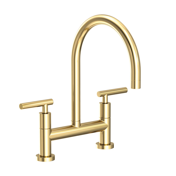 Newport Brass East Linear: Kitchen Bridge Faucet