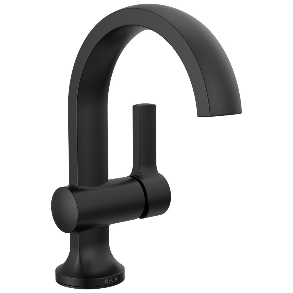 Delta Albion : Single Handle Bathroom Faucet - / Curve w/o Tab - D6 / Standard