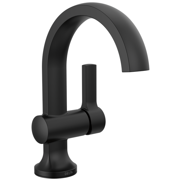 Delta Albion : Single Handle Bathroom Faucet - / Curve w/o Tab - D6 / Standard