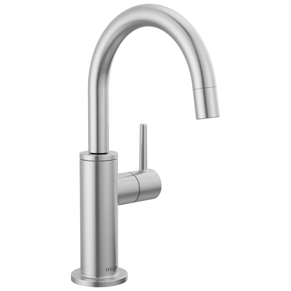Delta Other: Contemporary Round Beverage Faucet - / Curve w/o Tab - D6 / Standard