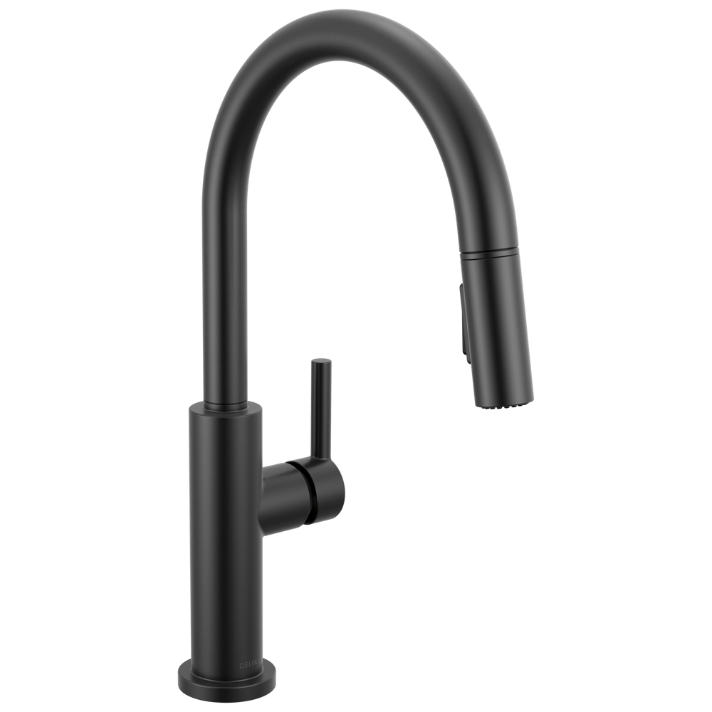 Delta Nicoli: Single Handle Pull-Down Kitchen Faucet - / Curve w/o Tab - D6 / Standard