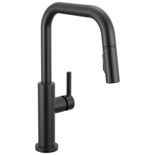 Delta Nicoli: Single Handle Pull-Down Kitchen Faucet - / Curve w/o Tab - D6 / Standard