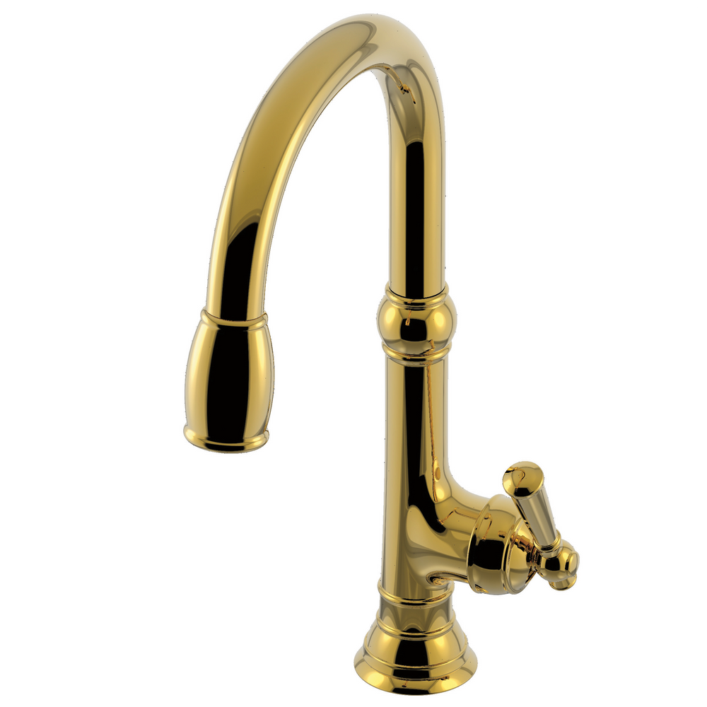 Newport Brass Jacobean: Pull-Down Kitchen Faucet
