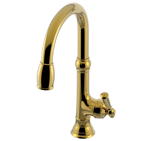 Newport Brass Jacobean: Pull-Down Kitchen Faucet