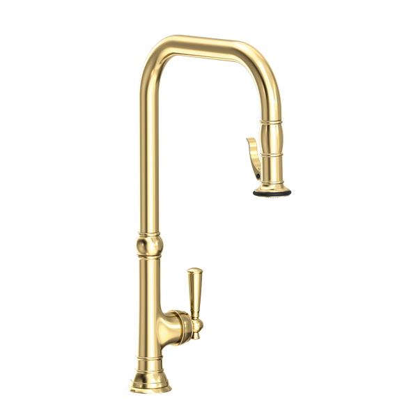Newport Brass Jacobean: Pull-Down Kitchen Faucet - Trigger Spray