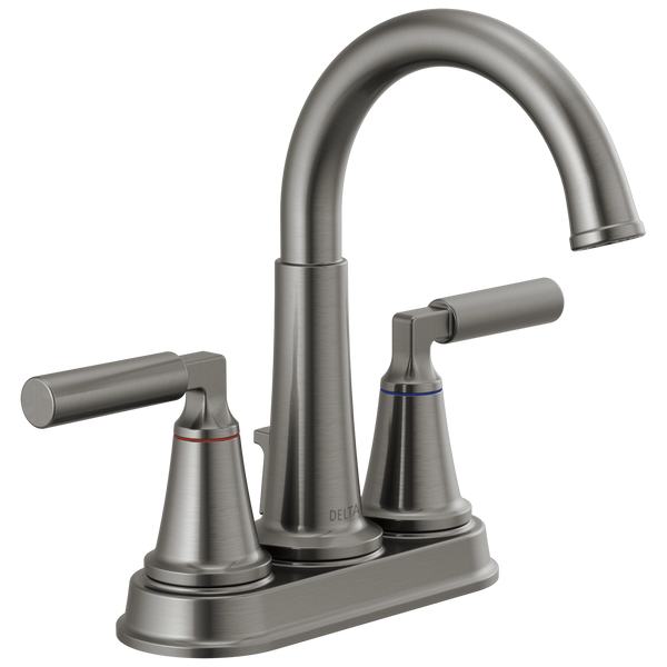Bowery Centerset Curved no Tab Display - / Curve w/o Tab - D6 / Metal Pop-Up Drain