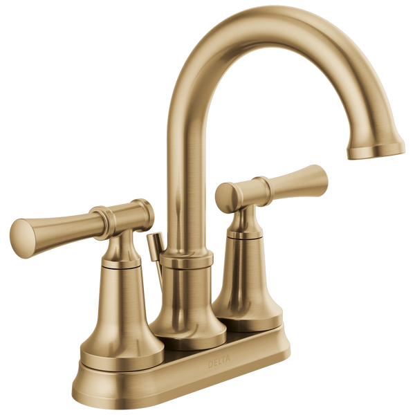 Centerset Bathroom Faucet 2L Delta Rectangle W Logo Display - / Rectangle w/ Delta