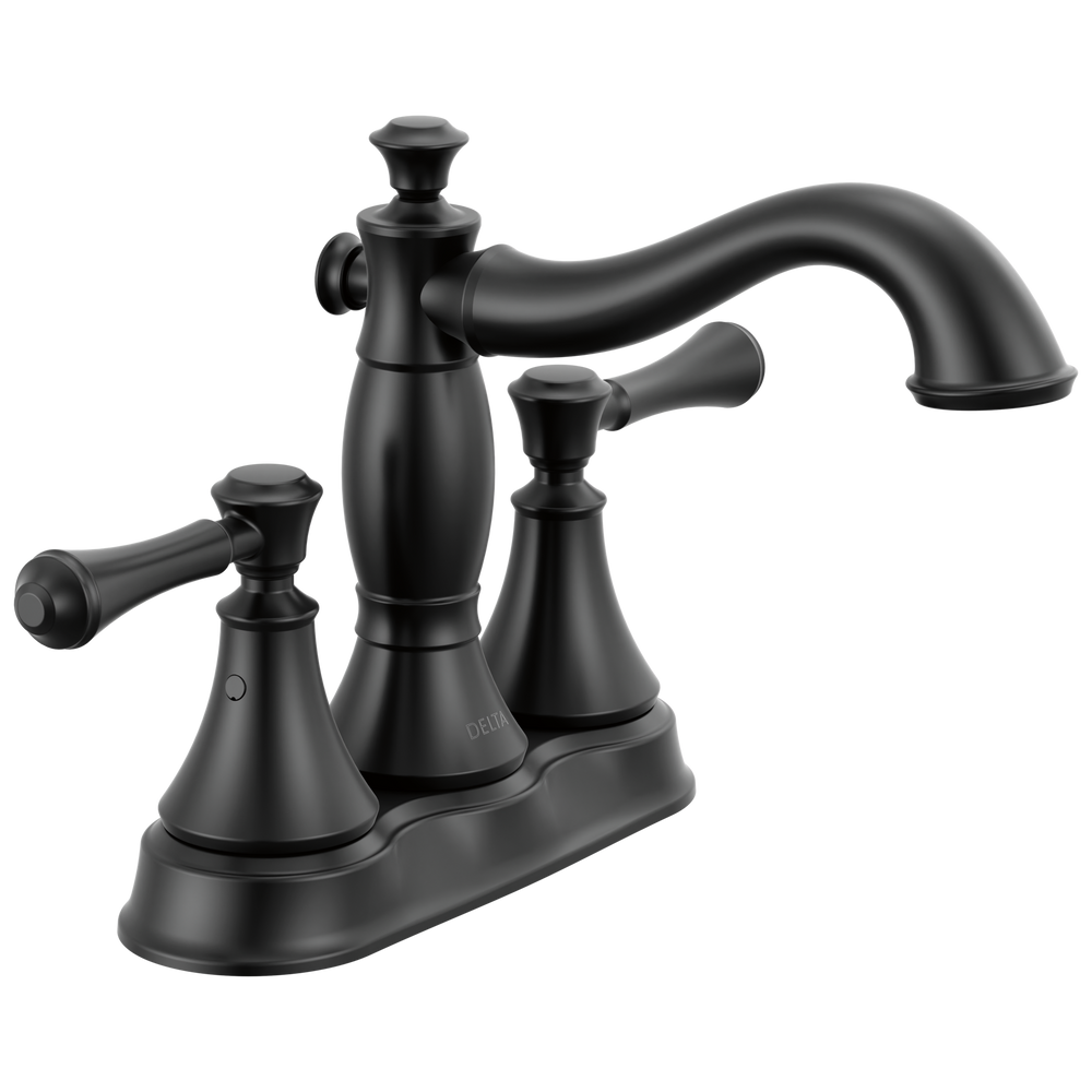 Delta Cassidy: Two Handle Centerset Bathroom Faucet