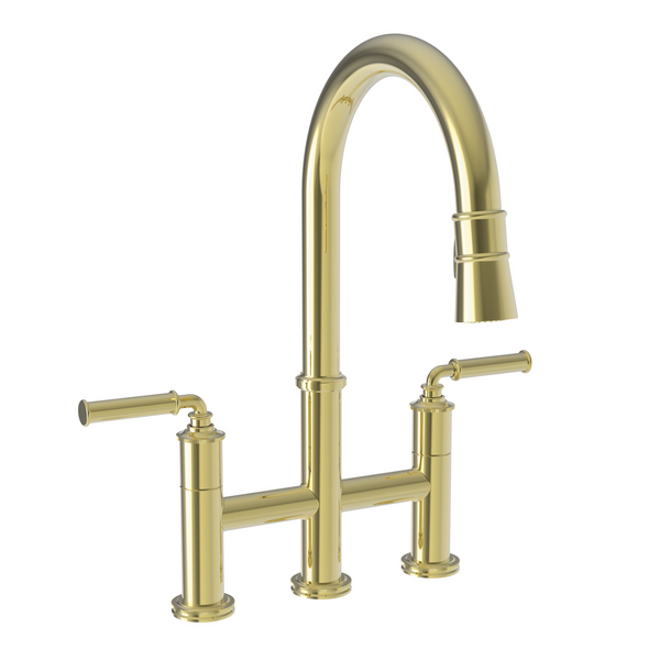 Newport Brass Taft: Kitchen Bridge Pull-Down Faucet