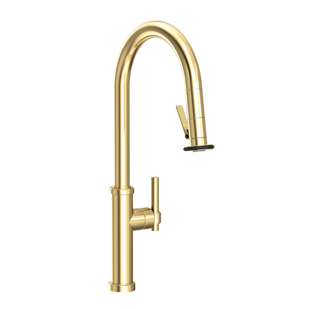 Newport Brass Seager: Pull-Down Kitchen Faucet - Trigger Spray