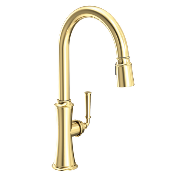Newport Brass Stripling: Pull-Down Kitchen Faucet