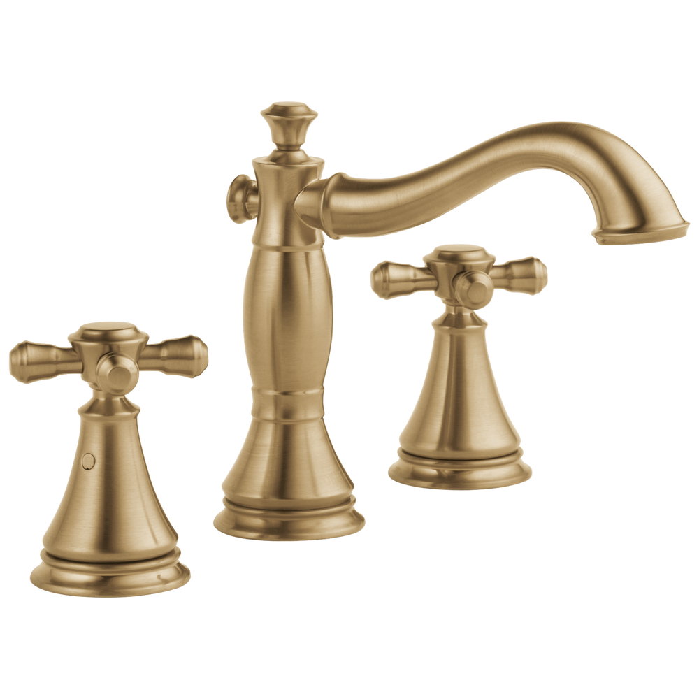 Delta Cassidy Two Handle Widespread Bathroom Faucet