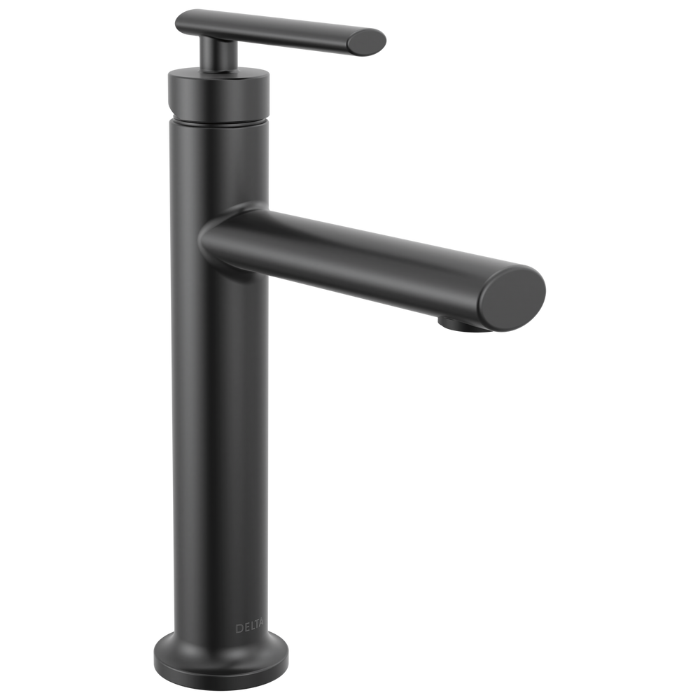 Delta Altado: Single Handle Bathroom Faucet - / Curve w/o Tab - D6 / Metal Pop-Up Drain