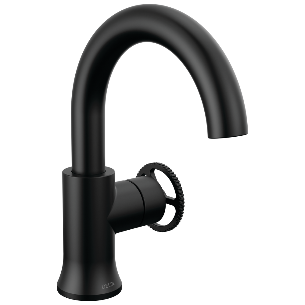 Delta Trinsic: Single Handle Bathroom Faucet - / Curve w/o Tab - D6 / Standard