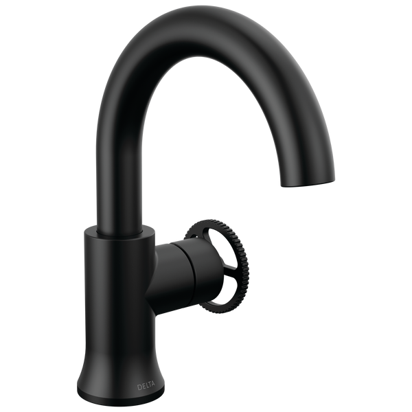 Delta Trinsic: Single Handle Bathroom Faucet - / Curve w/o Tab - D6 / Standard