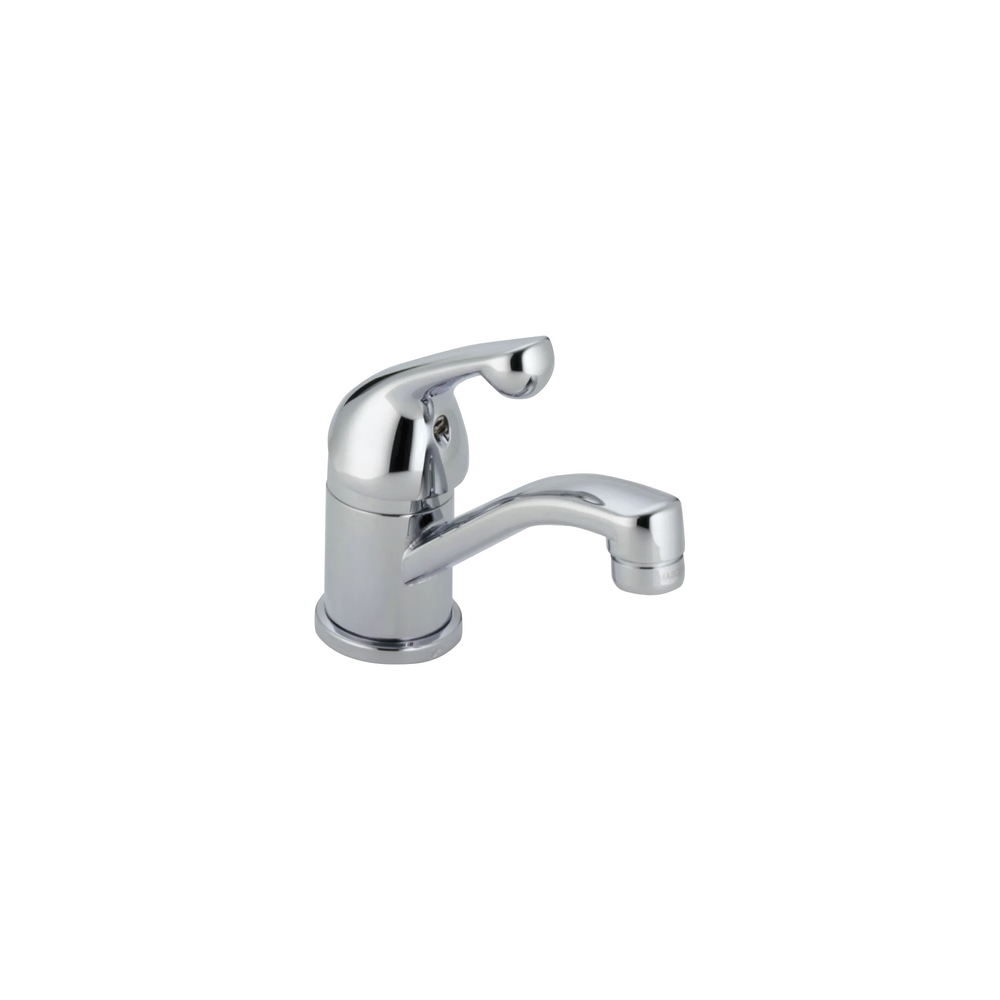 Delta Classic: Single Handle Basin Faucet - / Curve w/o Tab - D6 / With Fittings 1/2" IPS Ada
