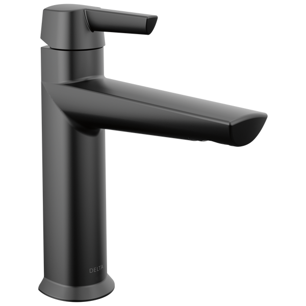 Delta Galeon: Single Handle Bathroom Faucet - / Curve w/o Tab - D6 / Less Pop-Up Drain