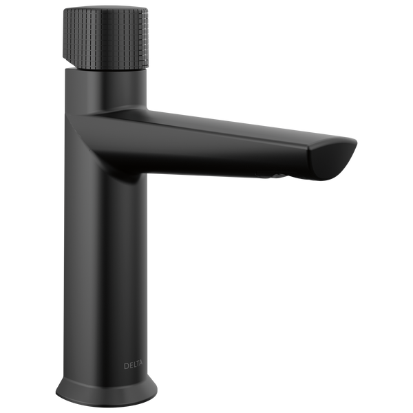 Delta Galeon: Single Handle Bathroom Faucet - / Curve w/o Tab - D6 / Less Pop-Up Drain