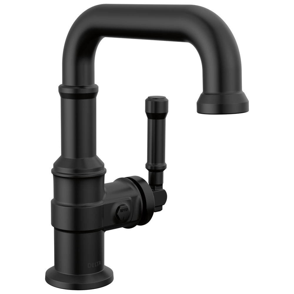Delta Broderick: Single Handle Bathroom Faucet - / Curve w/o Tab - D6 / Standard