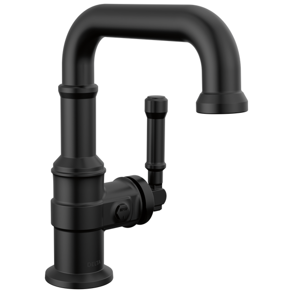 Delta Broderick: Single Handle Bathroom Faucet - / Curve w/o Tab - D6 / Standard