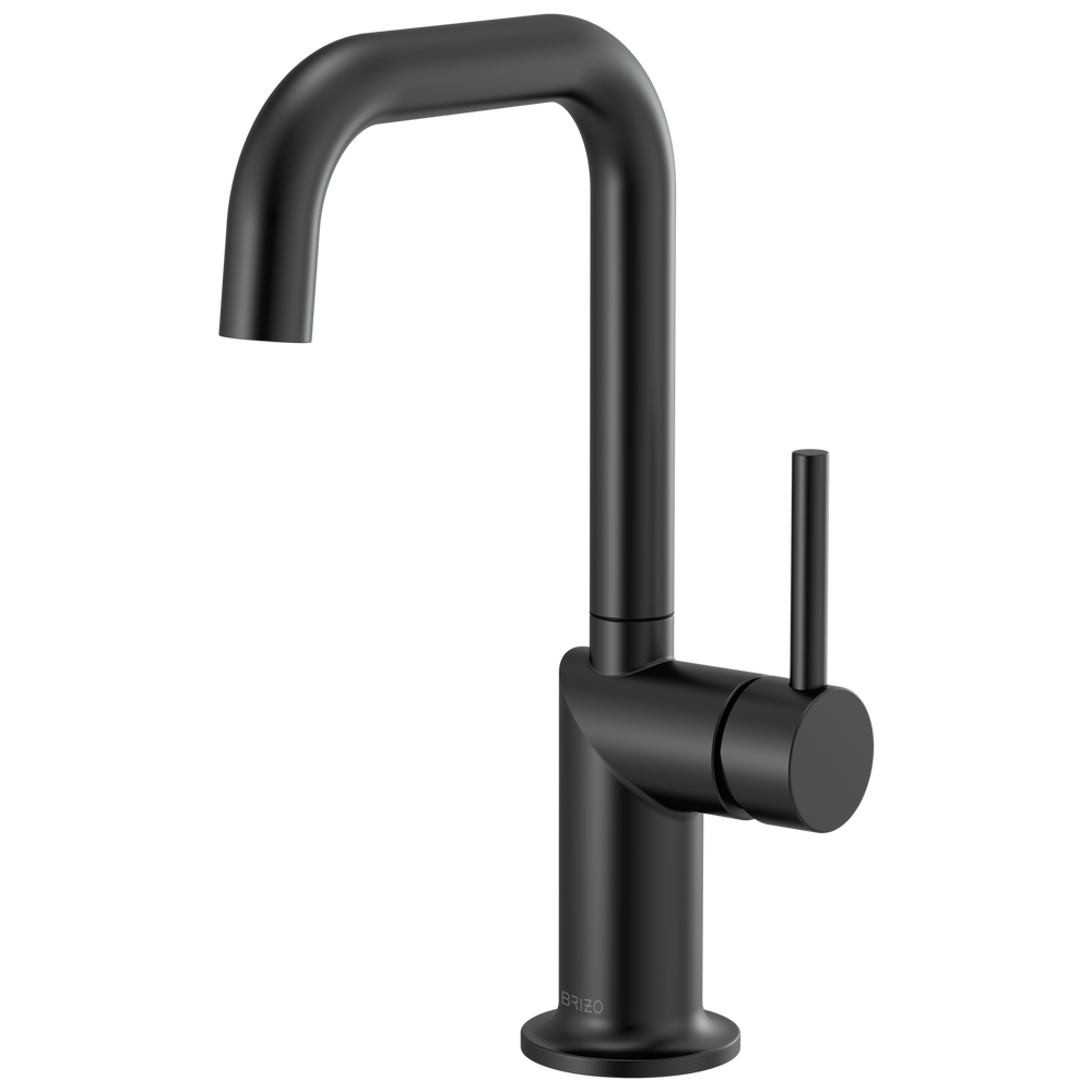 Brizo Odin: Bar Faucet with Square Spout - Less Handle - / HLB175-BL / BL5 / Less Handle