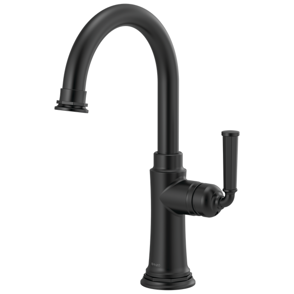 Brizo Rook: Bar Faucet - / Rectangle w/ Brizo Logo - BL5 / Standard