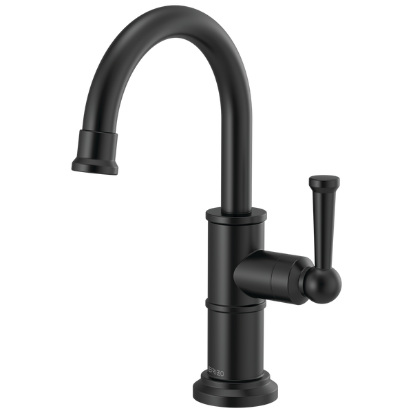 Brizo Artesso: Beverage Faucet - / Rectangle w/ Brizo Logo - BL5 / Cold Spout