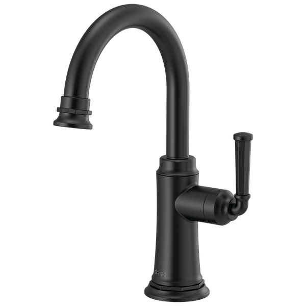 Brizo Rook: Beverage Faucet - / Rectangle w/ Brizo Logo - BL5 / Cold Spout