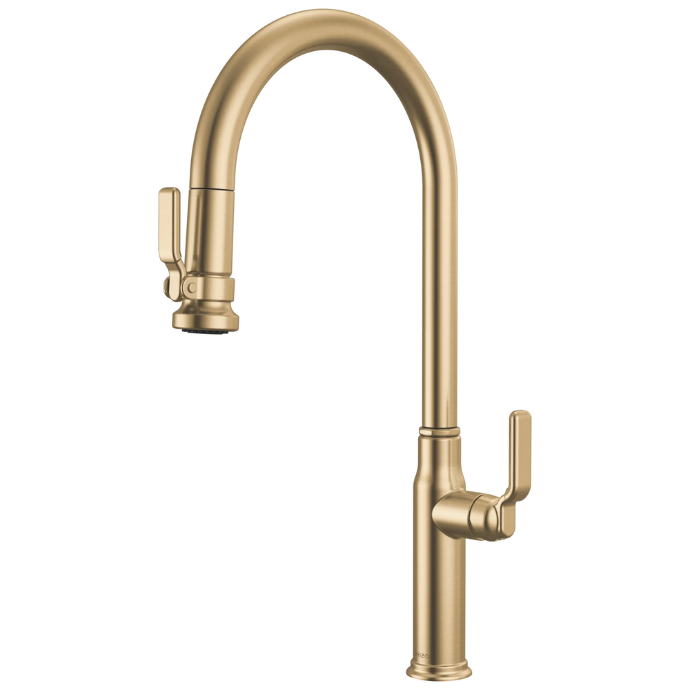 Brizo Faircroft Pull-Down Faucet with Arc Spout - Less Handle