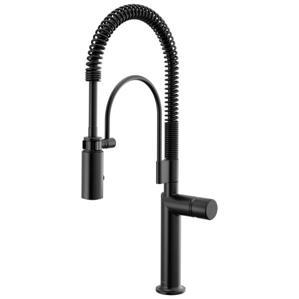 Brizo Odin: Semi-Professional Kitchen Faucet - Less Handle - / HKK175-BL / BL55 / Less H