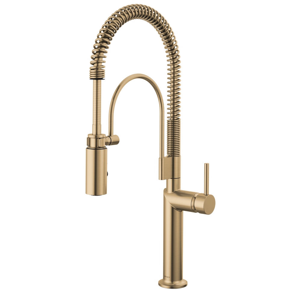 Brizo Odin: Semi-Professional Kitchen Faucet - Less Handle - / HKK175-BL / BL55 / Less H