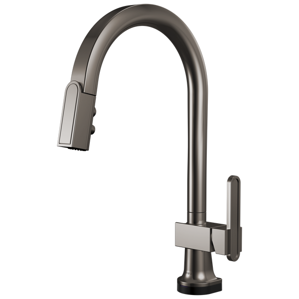 Brizo Frank Lloyd Wright: SmartTouch Pull-Down Kitchen Faucetwith Arc Spout - Less Handle - Brillian
