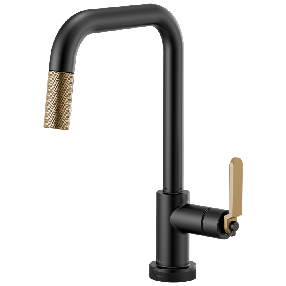 Brizo Litze: SmartTouch Pull-Down Kitchen Faucet with Square Spout and ...