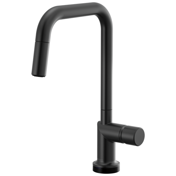 Brizo Odin: SmartTouch Pull-Down Kitchen Faucet with Square Spout - Less Handle - / HKK1