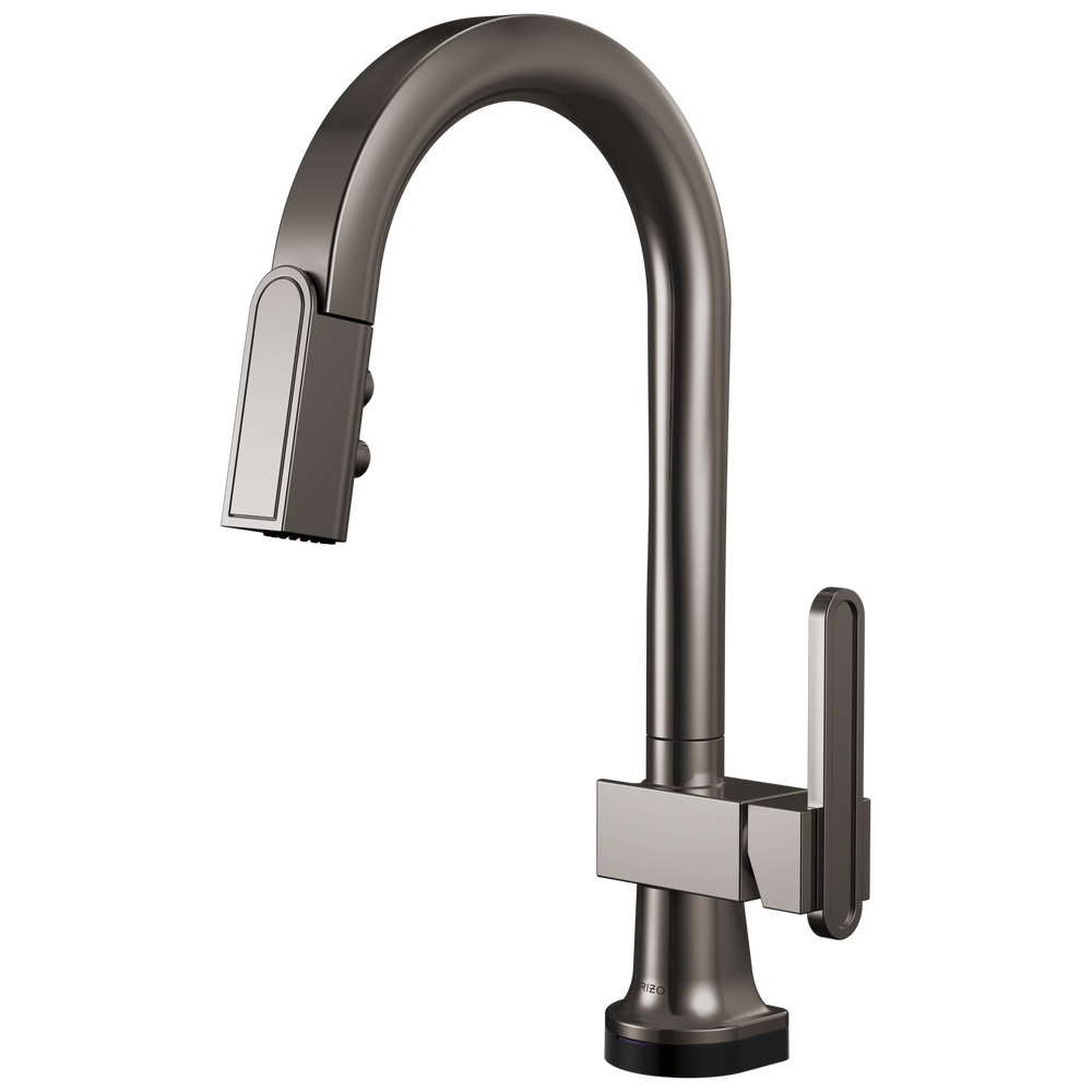 Brizo Frank Lloyd Wright: SmartTouch Pull-Down Prep Faucet with Arc Spout - Less Handle - Brilliance