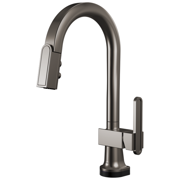 Brizo Frank Lloyd Wright: SmartTouch Pull-Down Prep Faucet with Arc Spout - Less Handle - Brilliance