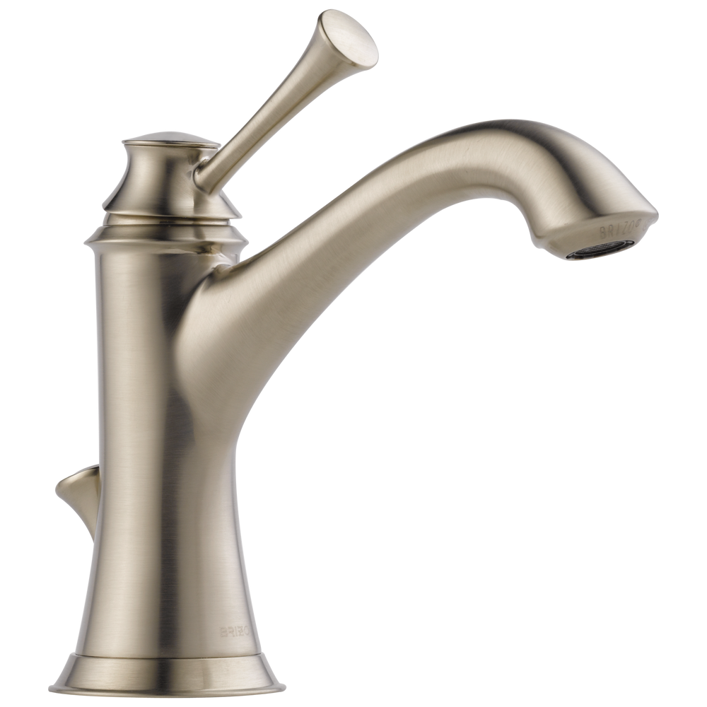 Brizo Baliza: Single-Handle Lavatory Faucet 1.2 GPM - / Rectangle w/ Brizo Logo - BL6